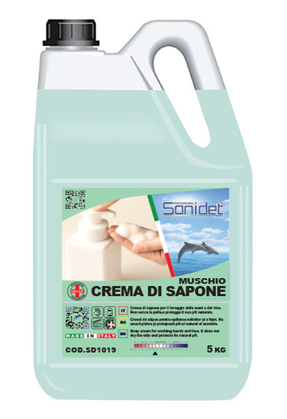 CREMA DI SAPONE MUSCHIO – 5 KG
